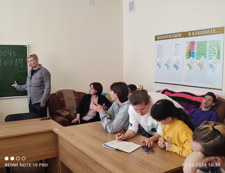 Встреча студентов колледжа с командой центра «Добрая Казань»