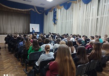 Интерактивная встреча с представителем организации «Здоровая Россия - Общее дело» Кропотовым Д.А.