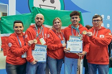 Торжественная церемония закрытия Национального чемпионата по профессиональному мастерству «Абилимпикс»