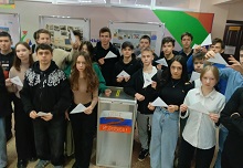 Участие студентов во Всероссийской акции «Письмо солдату»