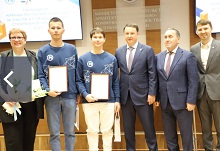 Награждение победителей  III Международного чемпионата профессионального мастерства