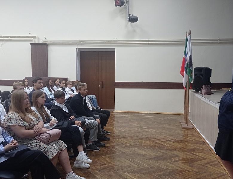 Встречи со студентами «Об ответственности за правонарушения»