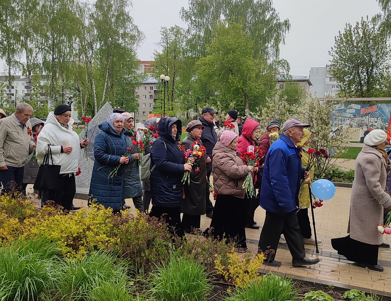 Памятный митинг в рамках празднования 79-летия Победы