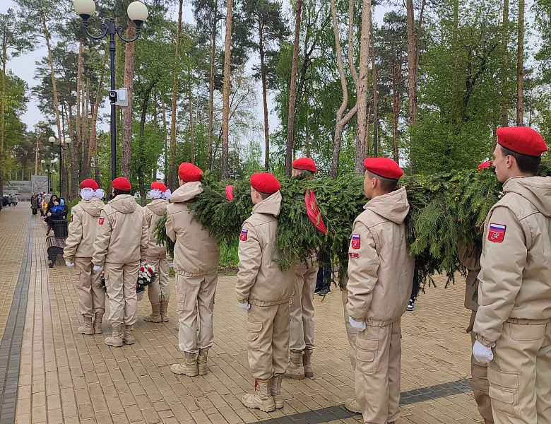 Памятный митинг в рамках празднования 79-летия Победы