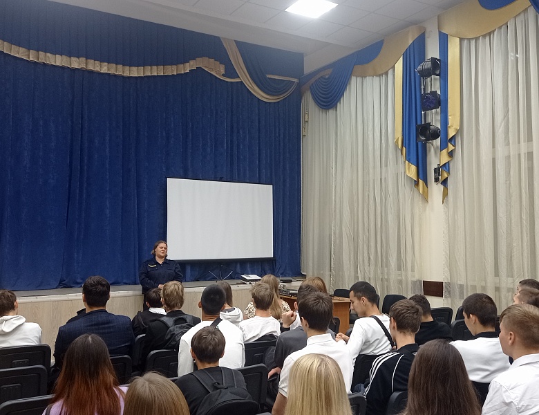 Встречи со студентами «Об ответственности за правонарушения»