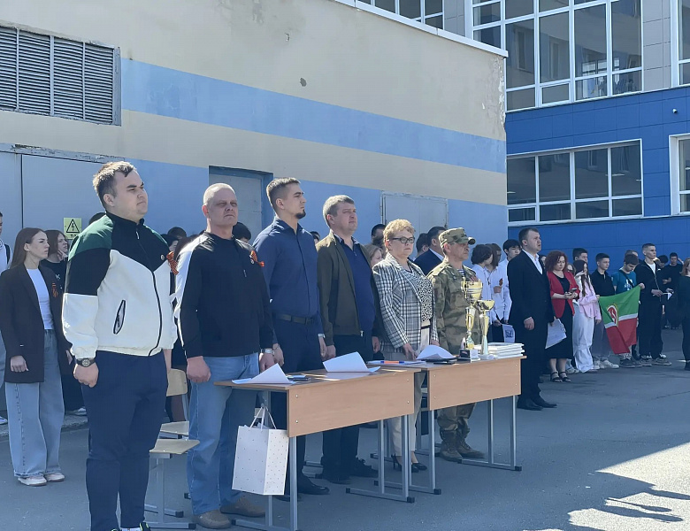 Конкурс «Смотр песни и строя», посвящённый 81-летию Победы!