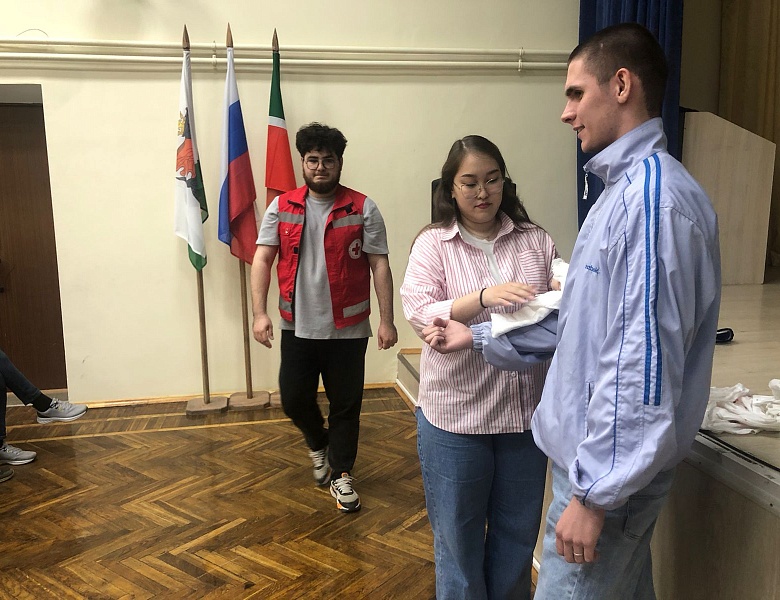 Участие студентов и педагогов колледжа в мастер-классе по оказанию первой помощи