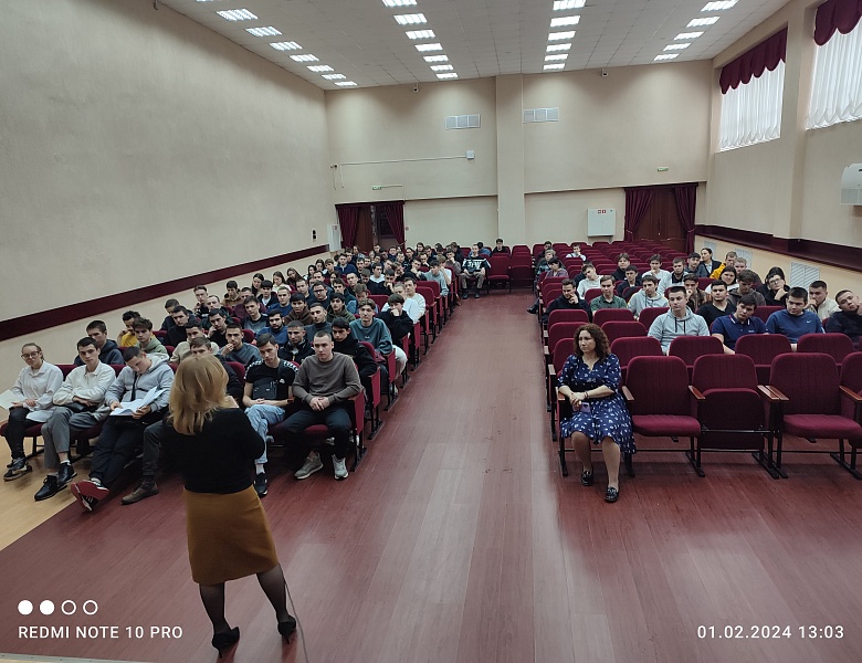 Разъяснительная работа со студентами выпускных групп по отбору кандидатов для поступления в вузы МО РФ