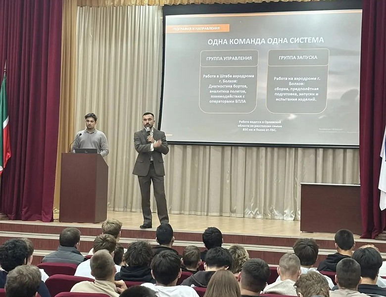 Встреча студентов с представителями подразделения «Сталинские соколы»