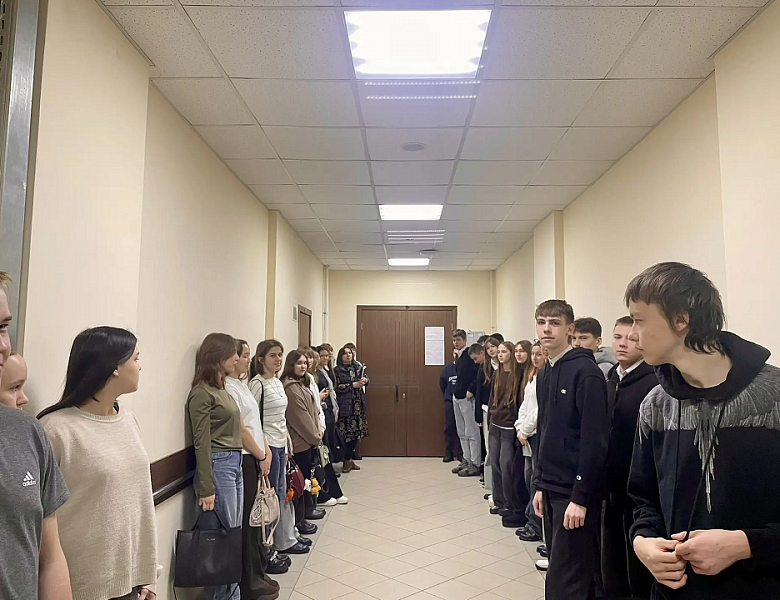 Плановая учебная эвакуация в колледже