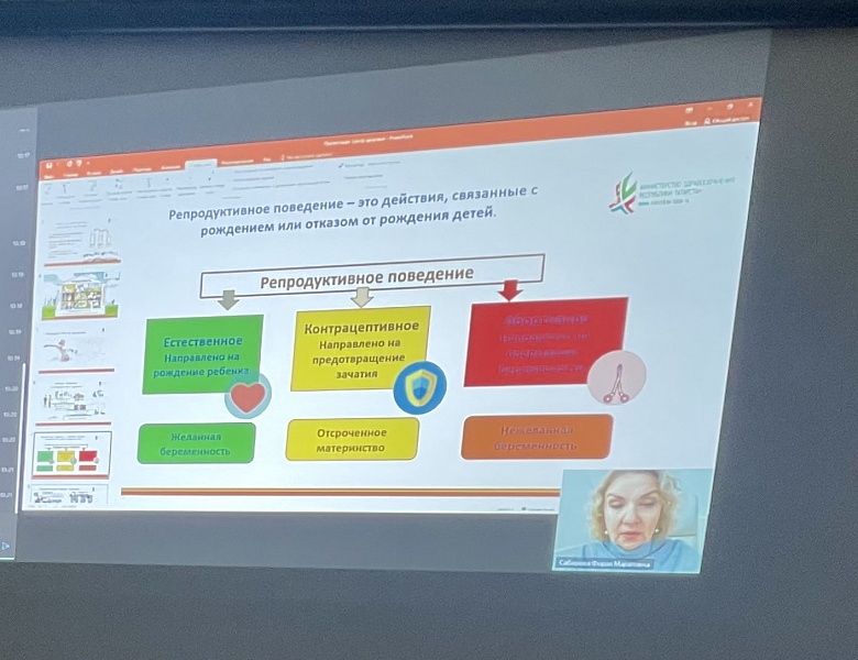 Участие студентов в методическом семинаре «Как сохранить репродуктивное здоровье»