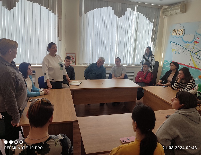 Встреча студентов колледжа с командой центра «Добрая Казань»