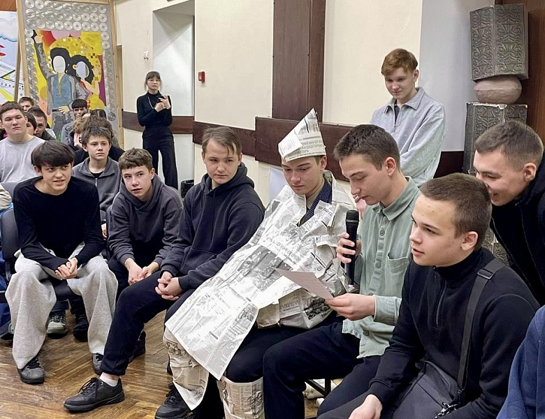 Конкурсная программа «А ну-ка, мальчики!», посвященная «Дню Защитника Отечества»