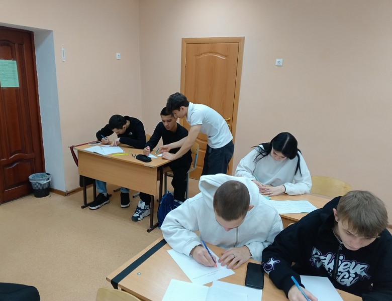 Акция "Письмо солдату" в группах СД 9-15 и ЗУк 9-12