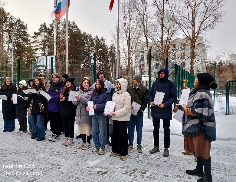 Поздравление победителей в зональных соревнованиях по РТ