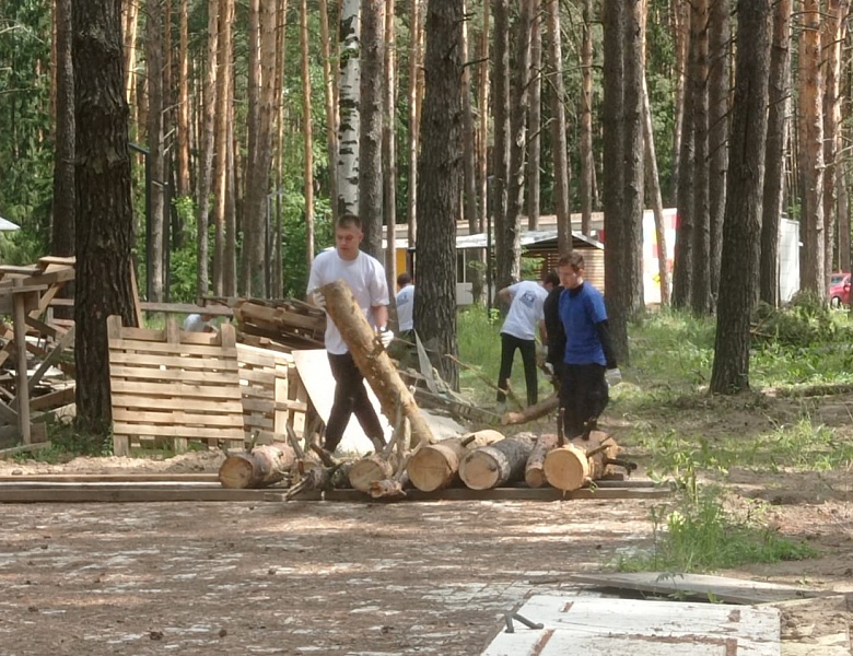 Участие волонтерского отряда «МастерОК» в подготовке к сезону летнего отдыха