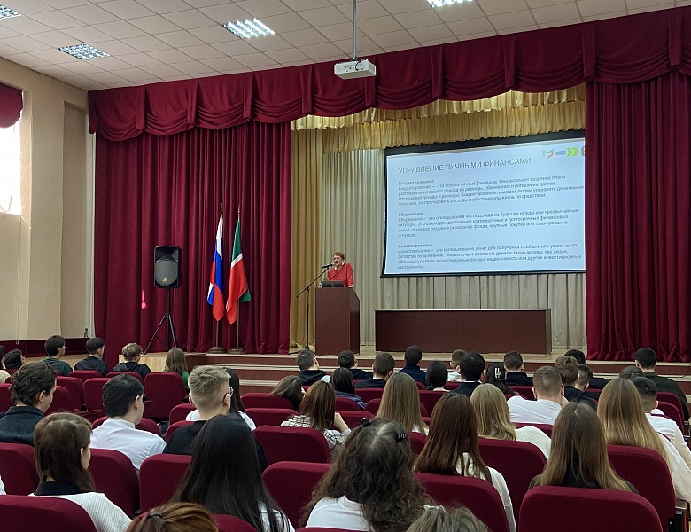 Встреча студентов  с Победителем конкурса управленцев «Лидеры России»