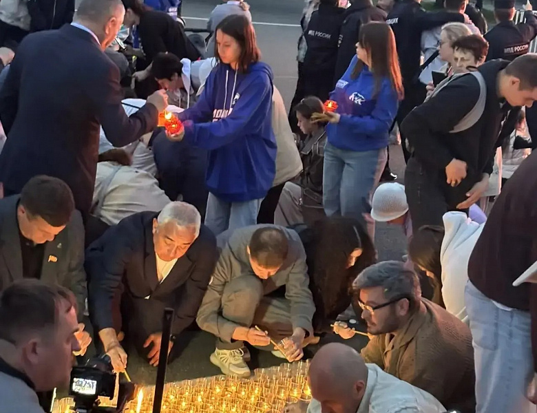 Участие студентов и преподавателей в мероприятии 21 июня в Парке Победы