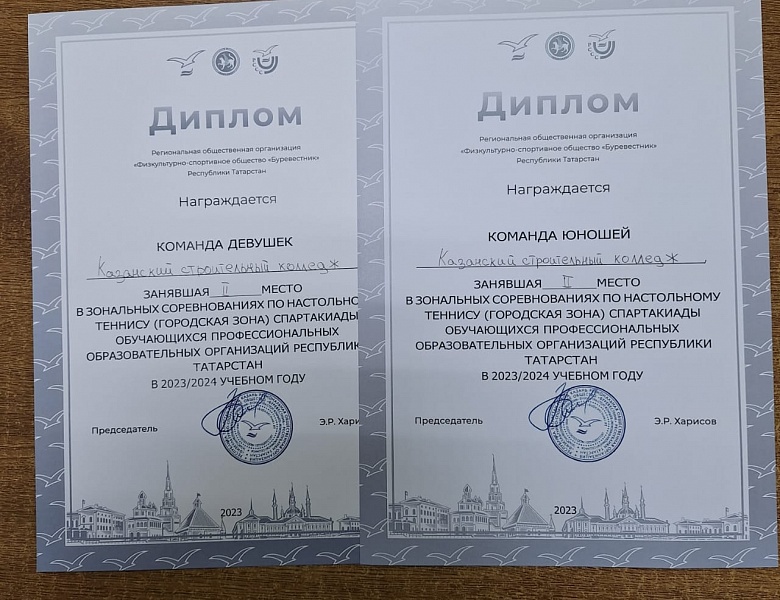 Республиканские соревнования по настольному теннису в зачет спартакиады ССУЗ