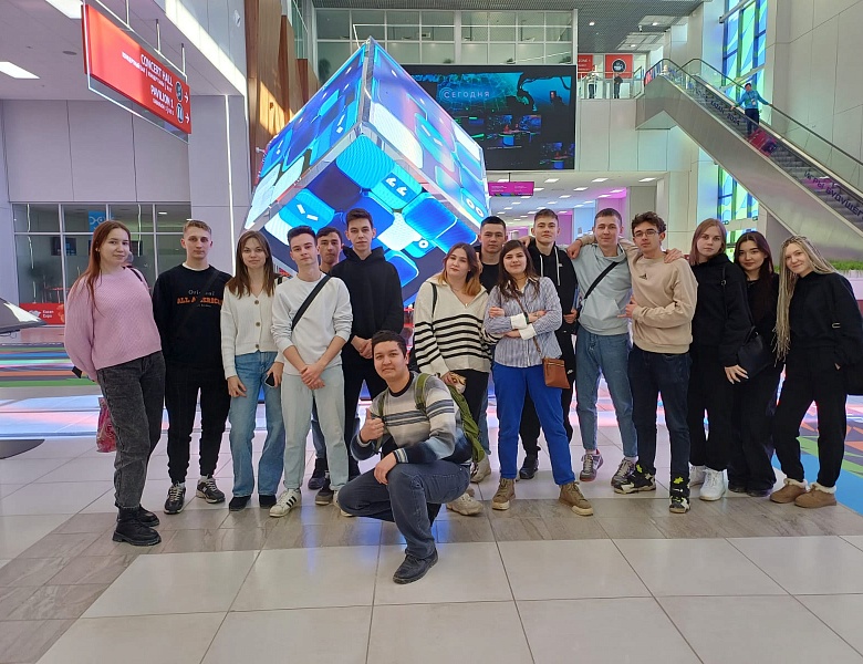 Посещение студентами и преподавателями колледжа "Игр будущего"