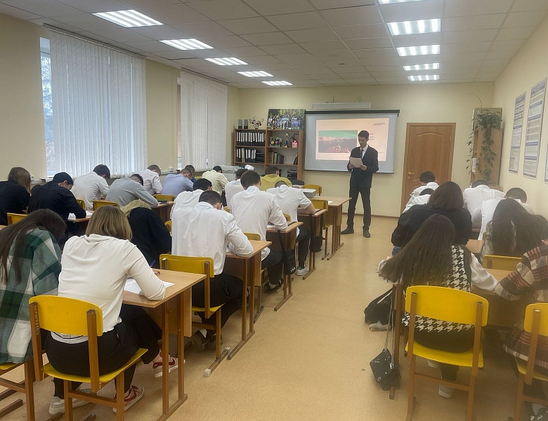 Участие студентов колледжа в международной акции «Тотальный диктант».