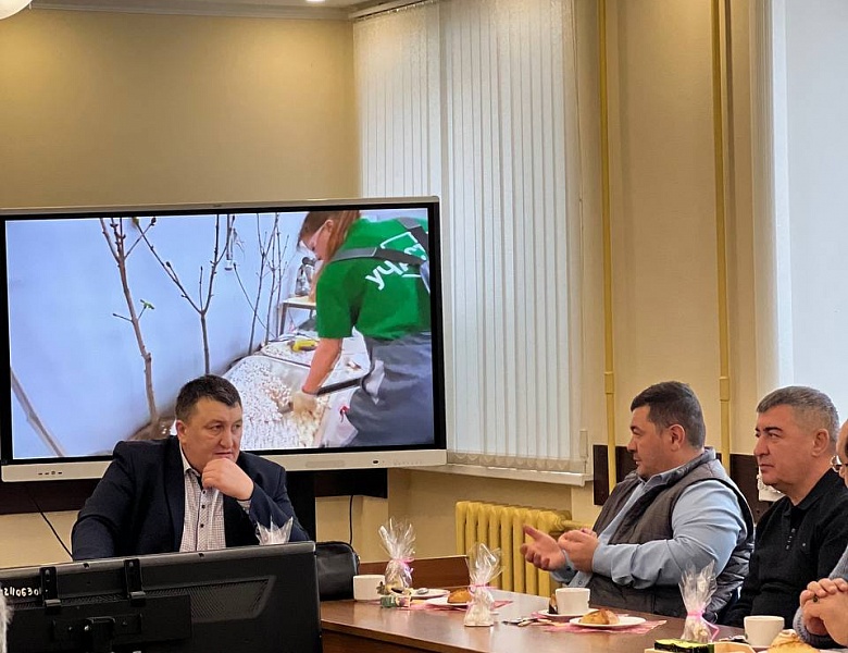 Делегация Навоийской области Республики Узбекистан
